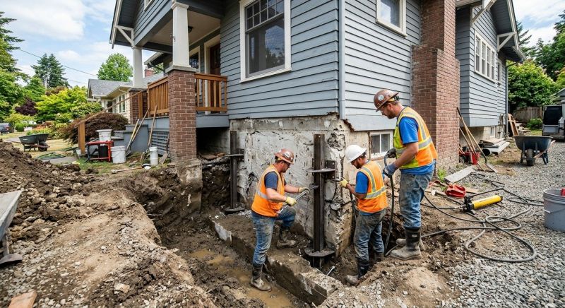 Shed Foundation Construction